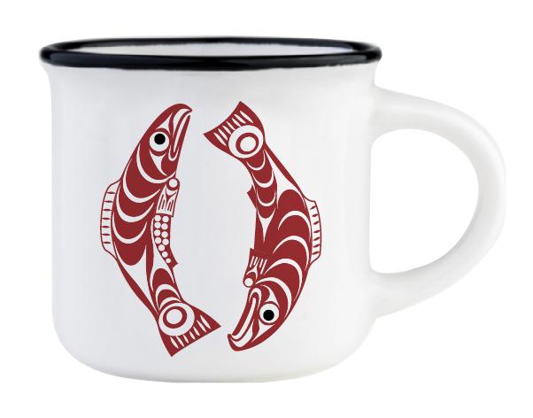 Espresso Mug - Ceramic - Salmon