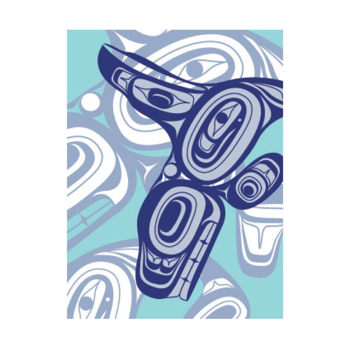 Card - Whale - 5x7
