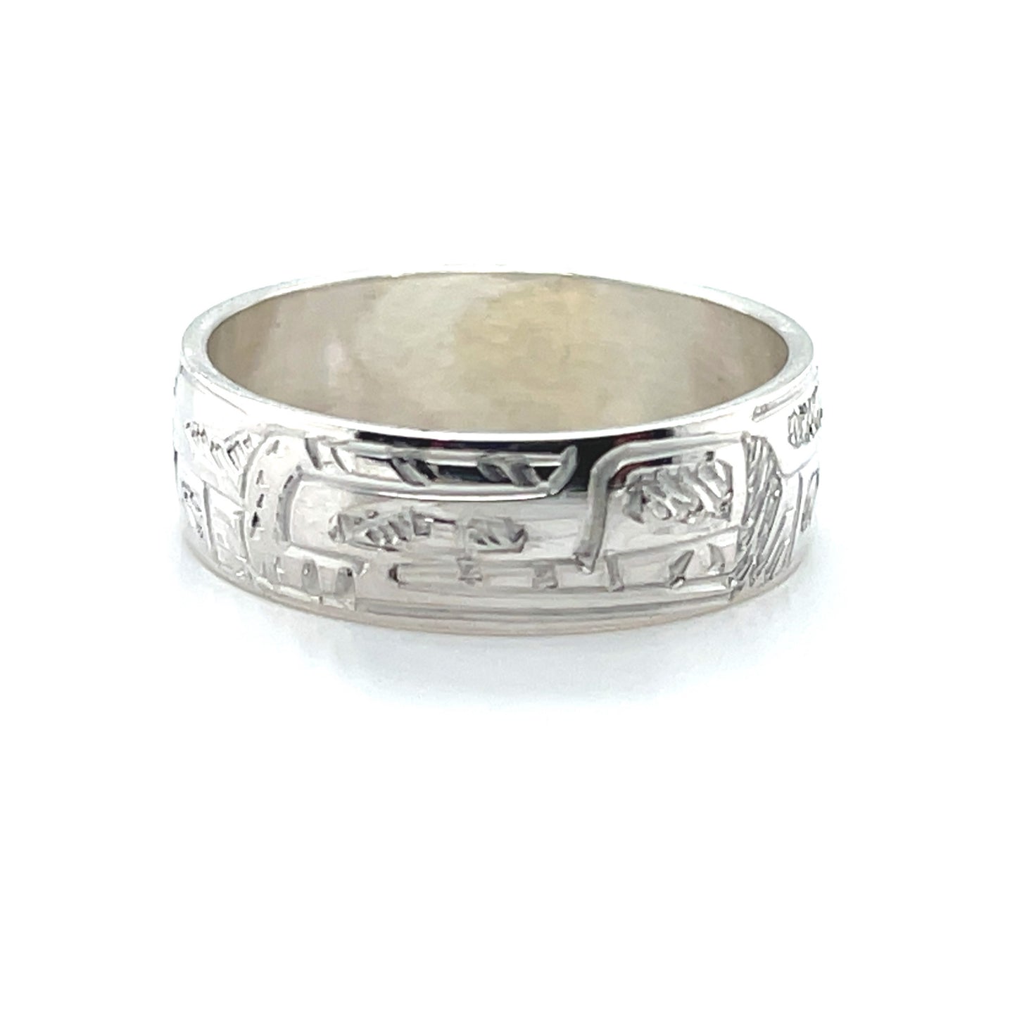 Ring - Sterling Silver - 1/4" - Bear