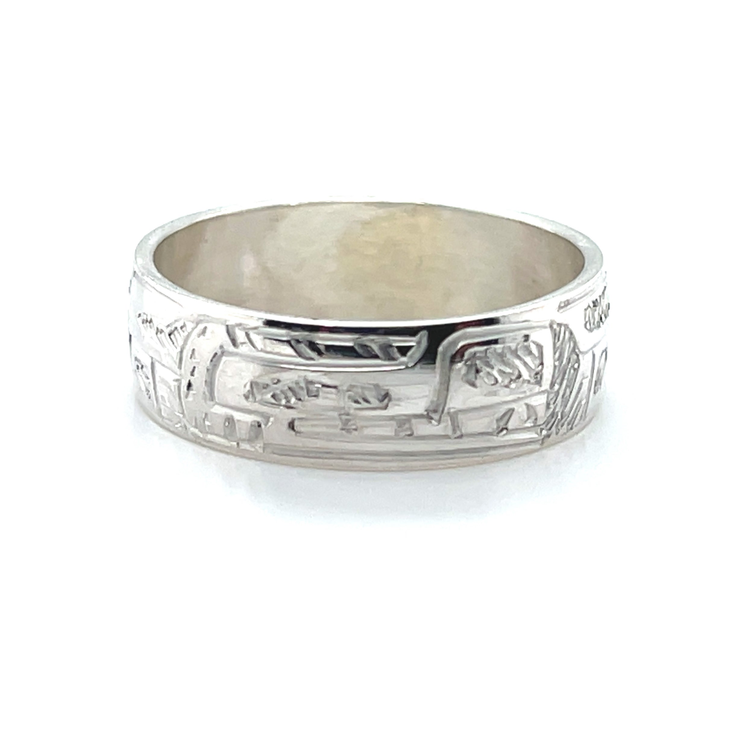 Ring - Sterling Silver - 1/4&quot; - Bear
