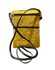 Purse - Passport - Deerskin - Bear - Yellow