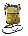 Purse - Passport - Deerskin - Bear - Yellow