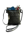 Purse - Passport - Deerskin - Bear - Black