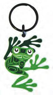 Keychain - Acrylic - Frog Totem