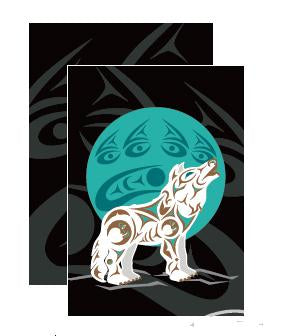 Notebook - Howling Wolf