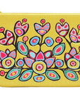 Coin Purse - Yellow Floral