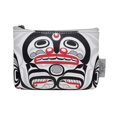 Coin Purse - Killer Whale Crosshatch