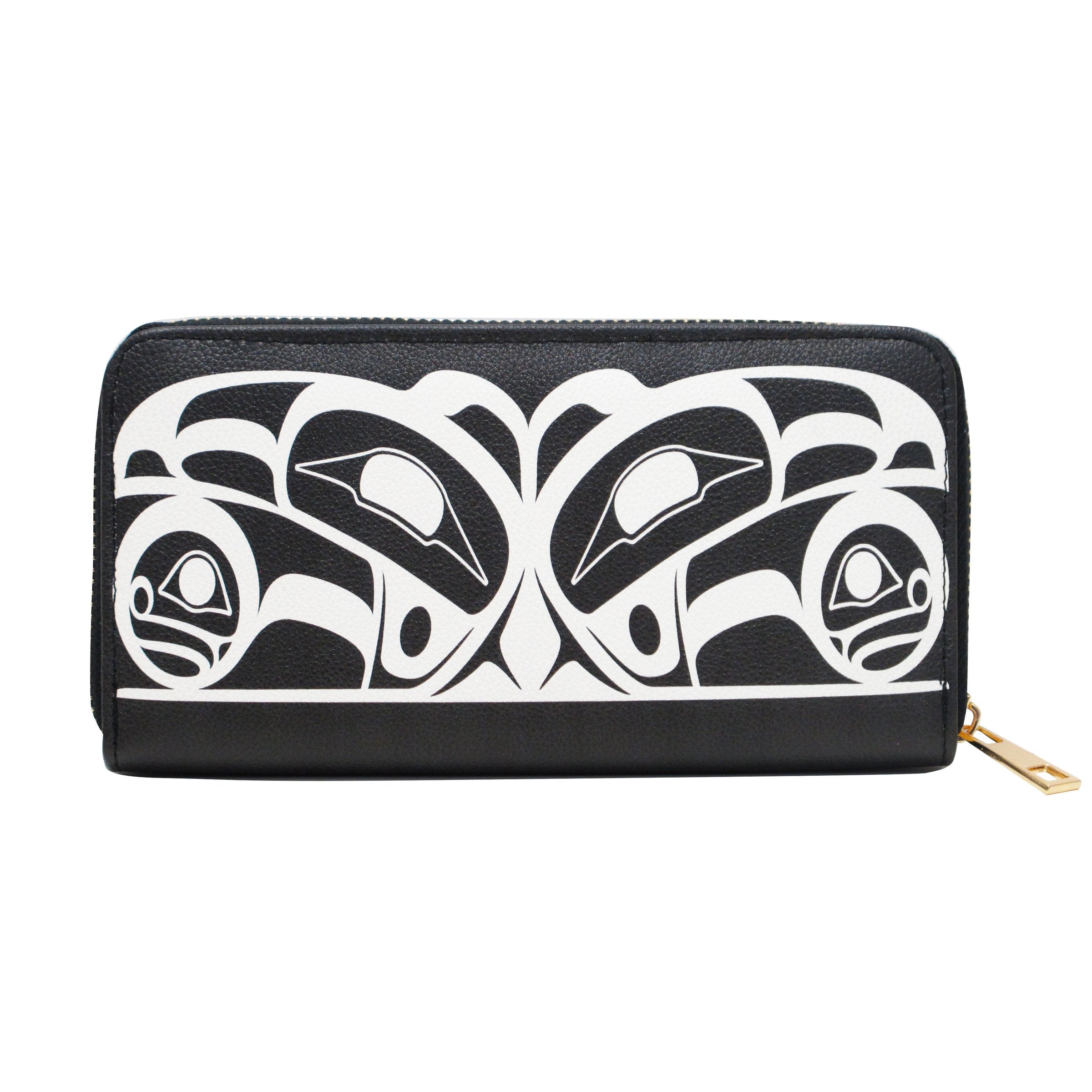 Wallet - Zip Around - Raven
