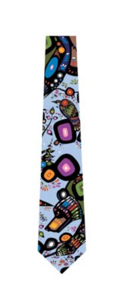 Tie - Silk - Bear