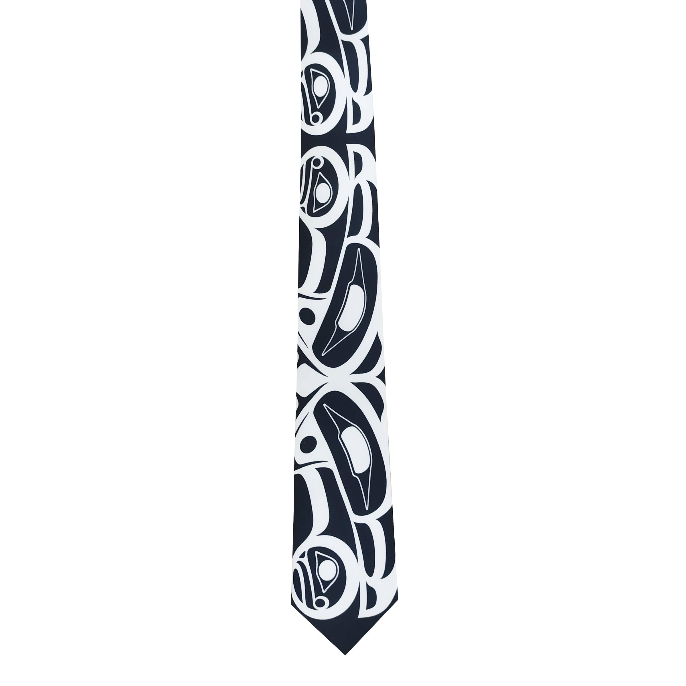 Tie - Silk - Raven
