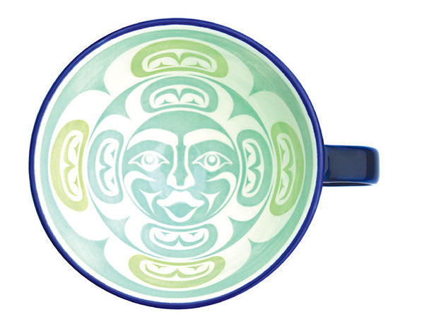 Mug - Porcelain - Textured - Moon