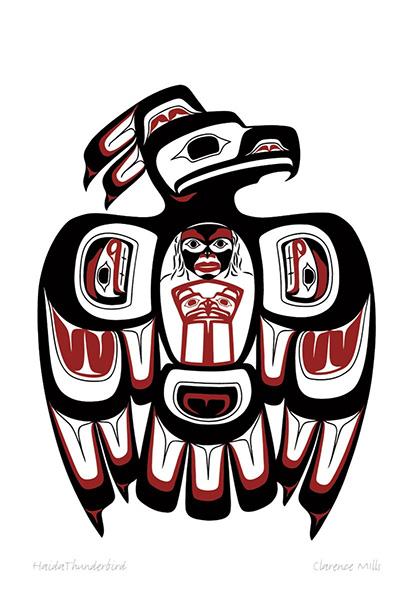 Card - Mills - Haida Thunderbird - 6x9