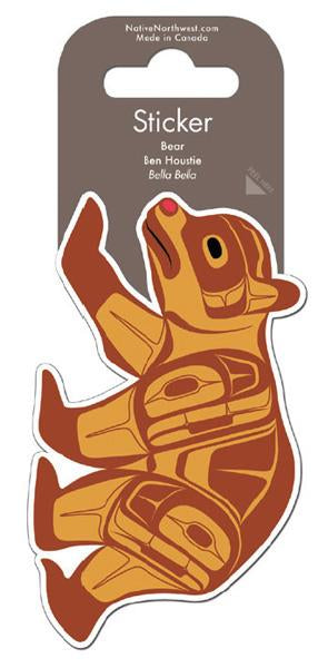 Sticker - Vinyl - Bear