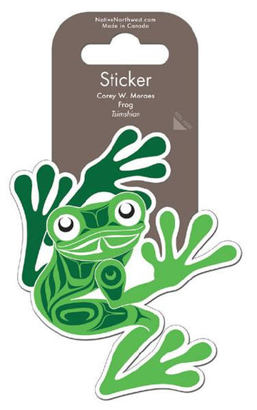 Sticker - Vinyl - Frog