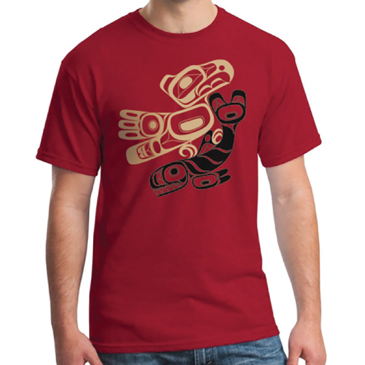 T-shirt - Unisex - Thunderbird &amp; Orca - Red
