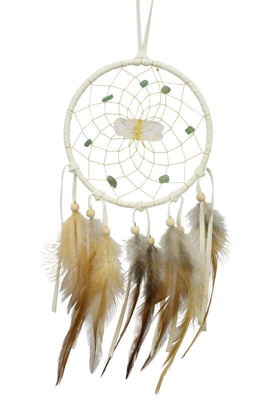 Dream Catcher - 4&quot; - Vision Seeker - White