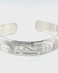 Bracelet - Sterling Silver - 1/2" - Thunderbird