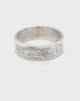 Ring - Sterling Silver - 1/4" -  Raven