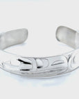 Bracelet - Sterling Silver - 1/2" - Raven