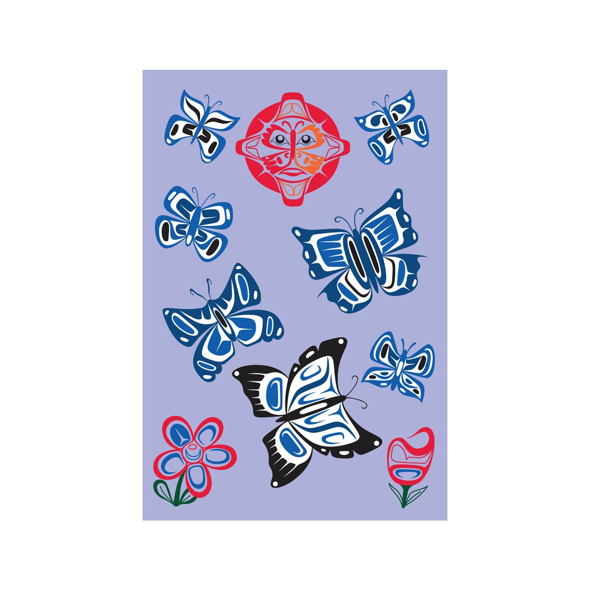 Postcard - *Butterflies in the Sun