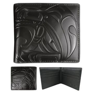 Wallet - Bifold - Leather - Killer Whale