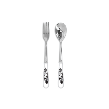 Fork & Spoon Set - Eagle Feather