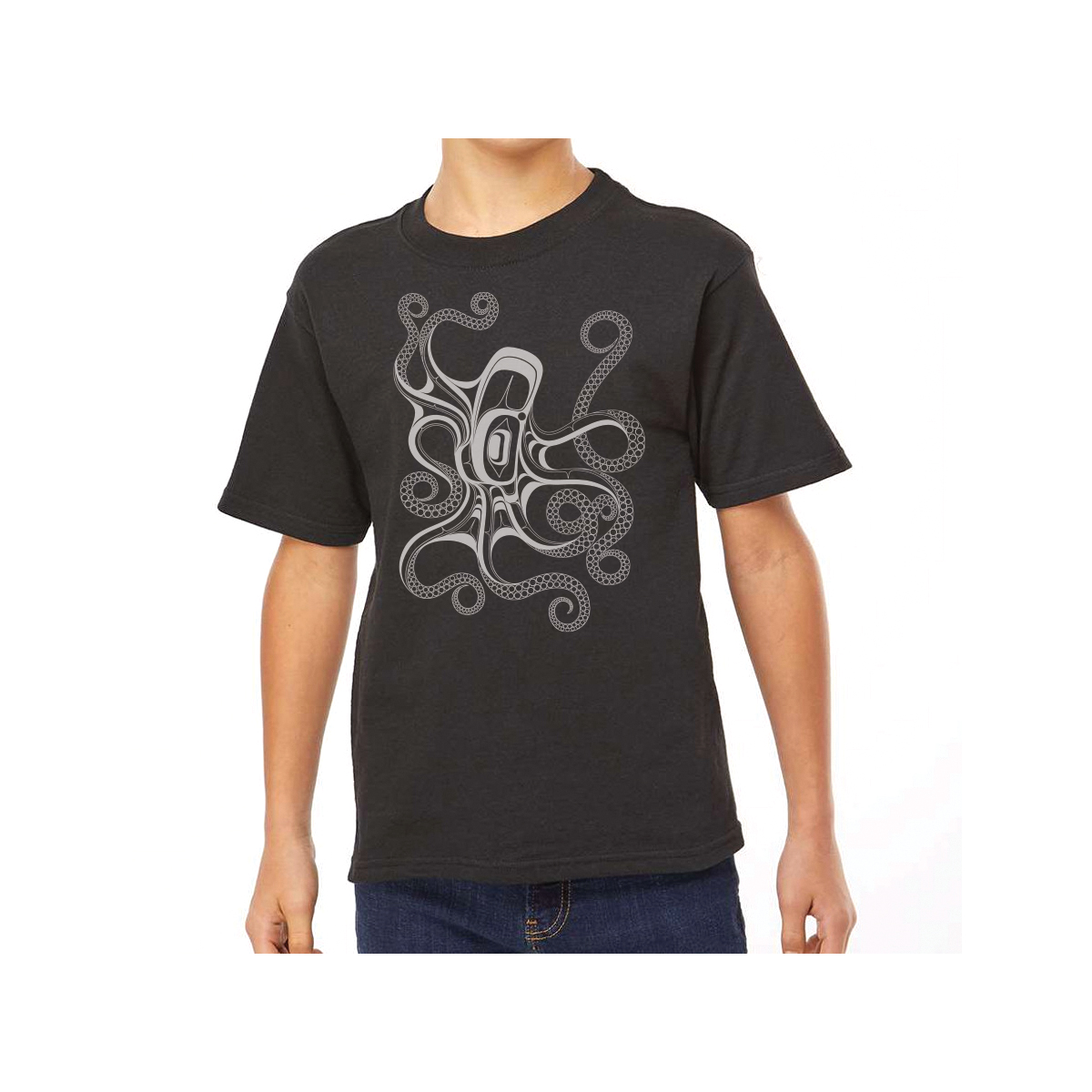 T-shirt - Kids&#39; - Octopus (Nuu)