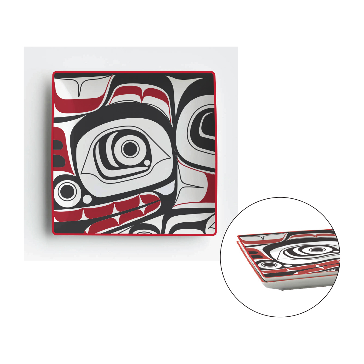 Plate - Set of 2 - Ceramic - Matriarch Bear