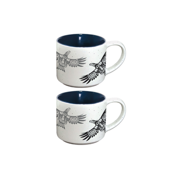 Espresso Mug - Ceramic - Set of 2 - Soaring Eagle