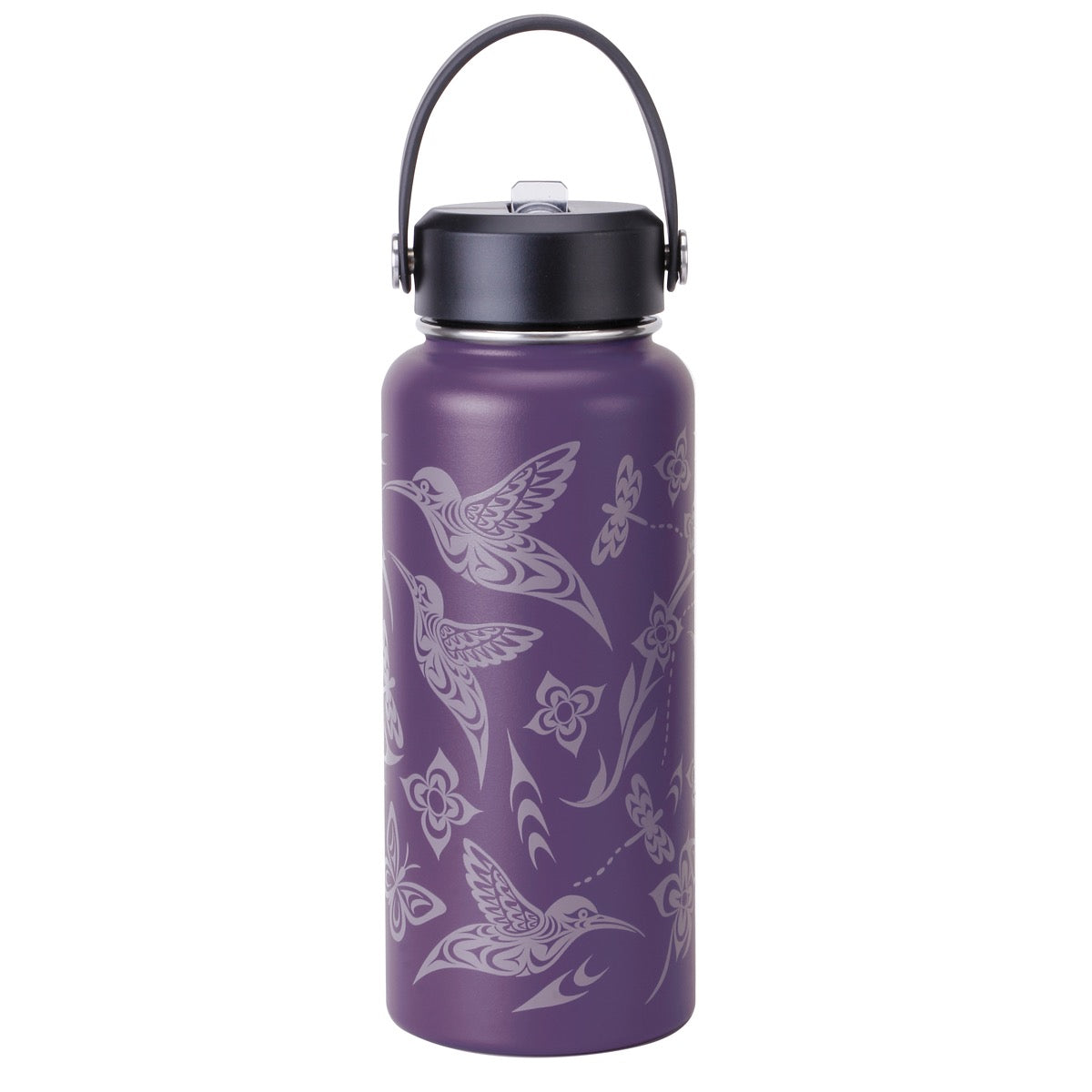 Insulated Bottle - Wide - 32 oz - Hummingbird