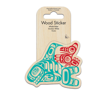 Sticker - Wood - Whale Rider