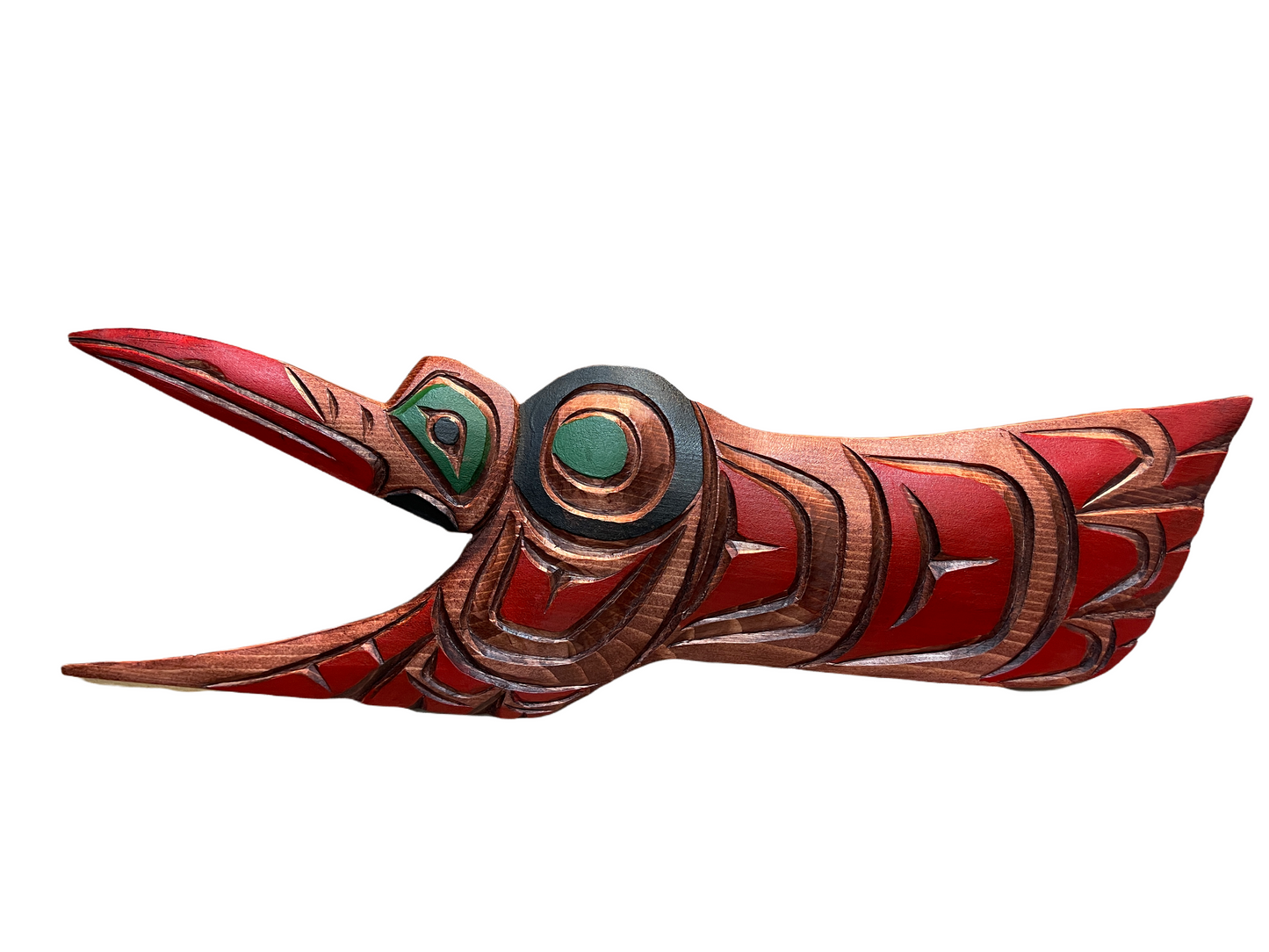 Wooden Plaque - Spruce - Hummingbird