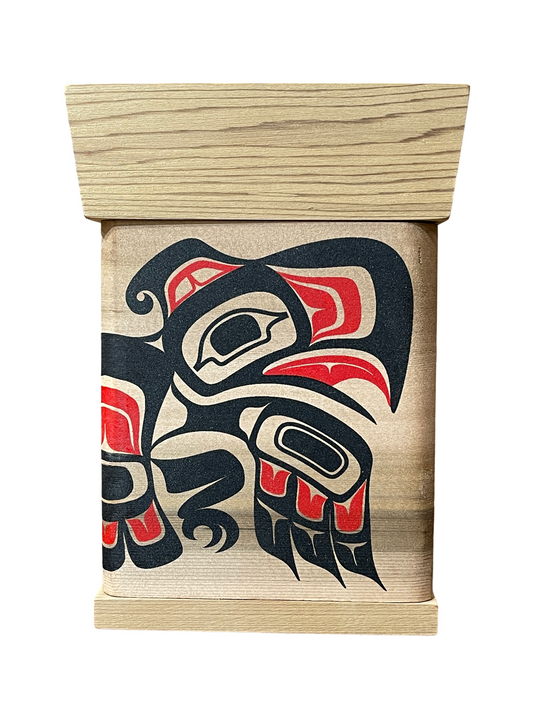 Bentwood Box - Eagle - Natural