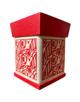 Bentwood Box - Salmon - Red