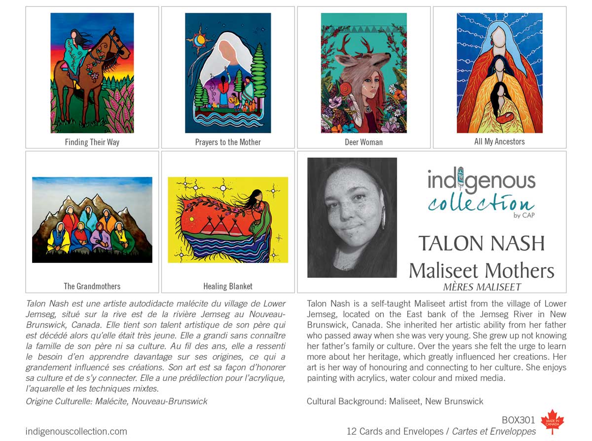 Box of Cards - Talon Nash - Maliseet Mothers