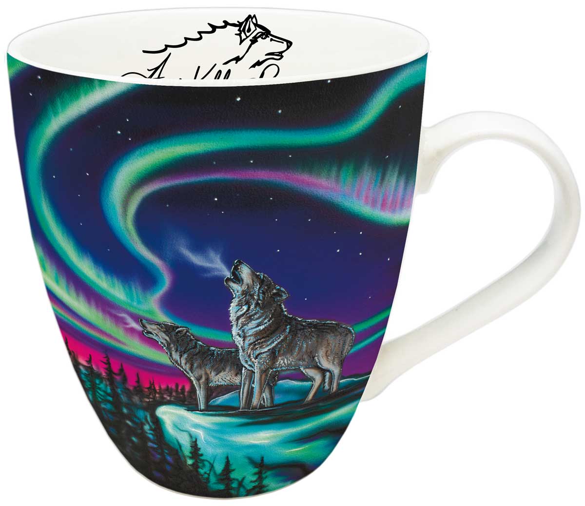 Mug - Fine China - Sky Dance - Wolf Song