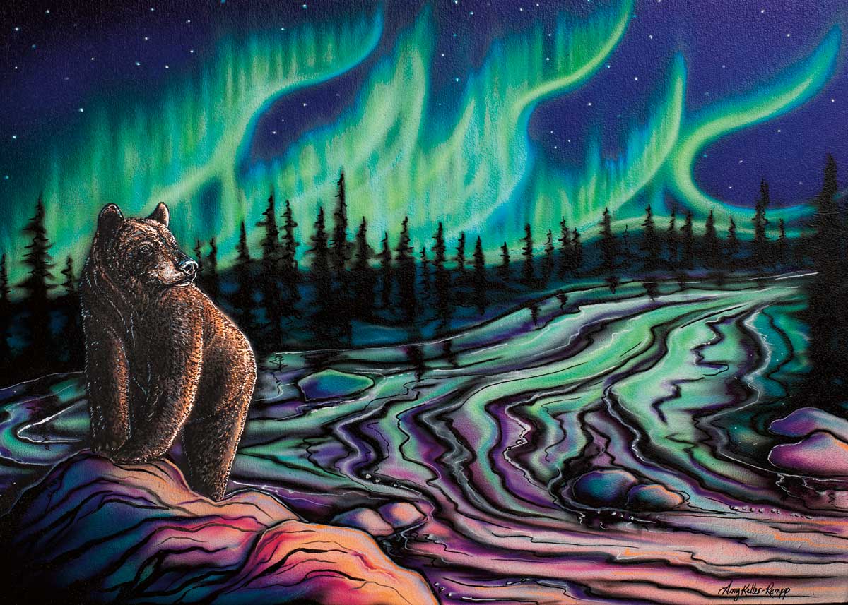 Card - Keller-Rempp - Northern Light - 6x9