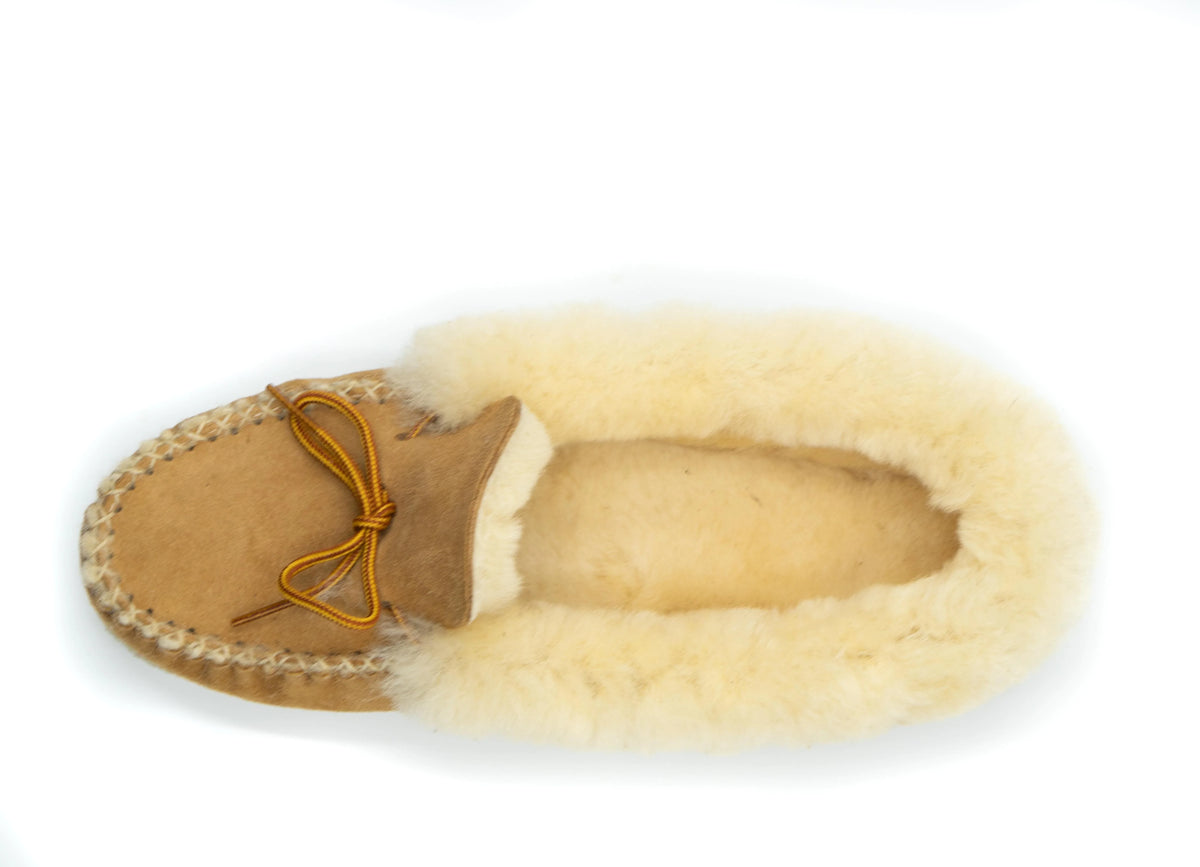 Moccasins - Men's - Sheepskin - A’wa’tariha’t (It's warm)