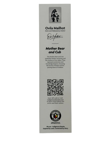 Bookmark - Mother Bear and Cub