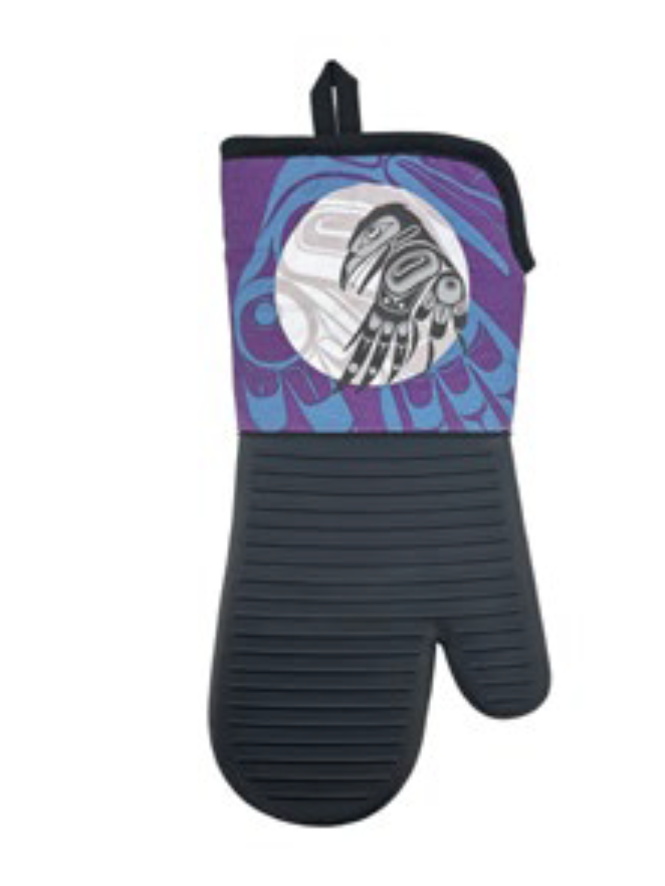 Silicone Oven Mitt - Raven Moon