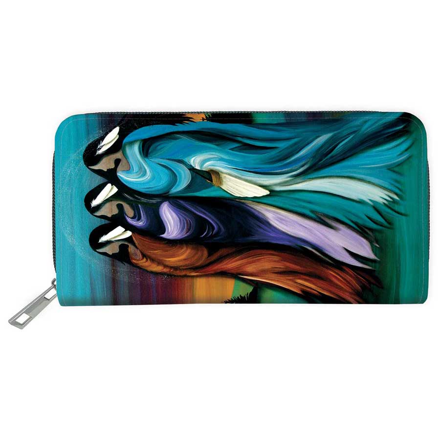 Wallet - Embossed - Three Sisters