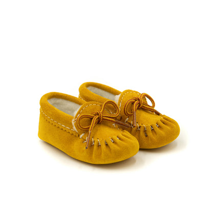 Moccasins - Infant - Suede with Fleece Lining - SËNRAWAH