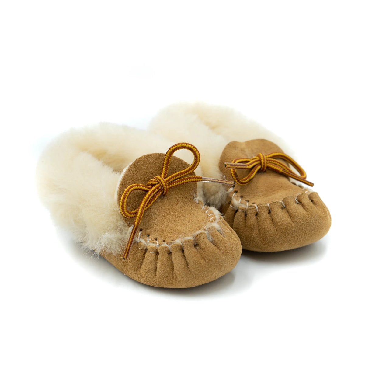 Moccasins - Infant - Sheepskin - Ohtsi'ra' (cloud)