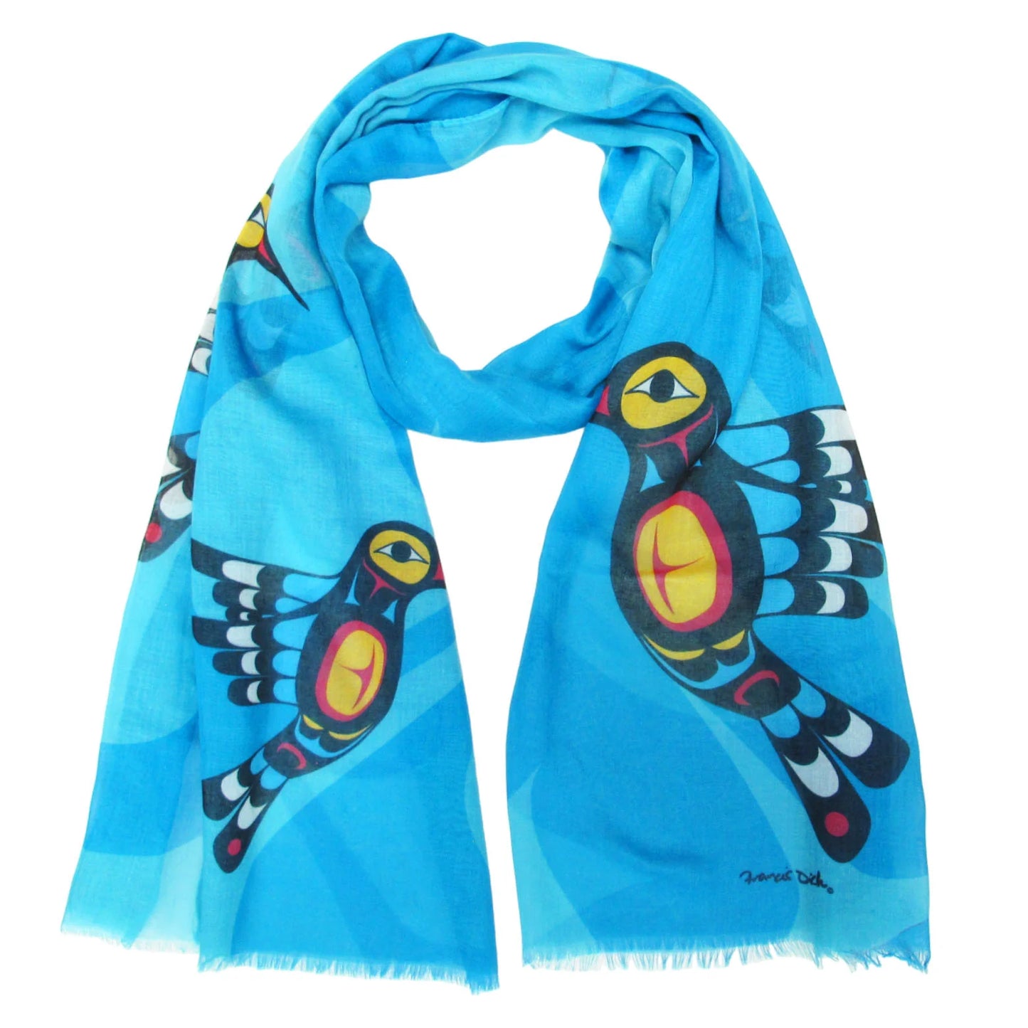 Scarf - Poly - Hummingbird