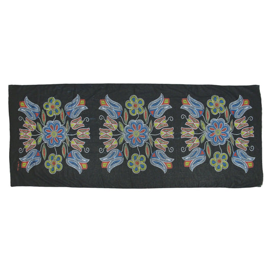 Scarf - Poly - Silver Threads