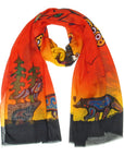 Scarf - Poly - Seven Grandfather Teachings