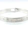 Bangle - Sterling Silver - 3/8" - Orca & Eagle