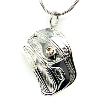 Pendant - Gold & Silver - Cutout - Eagle