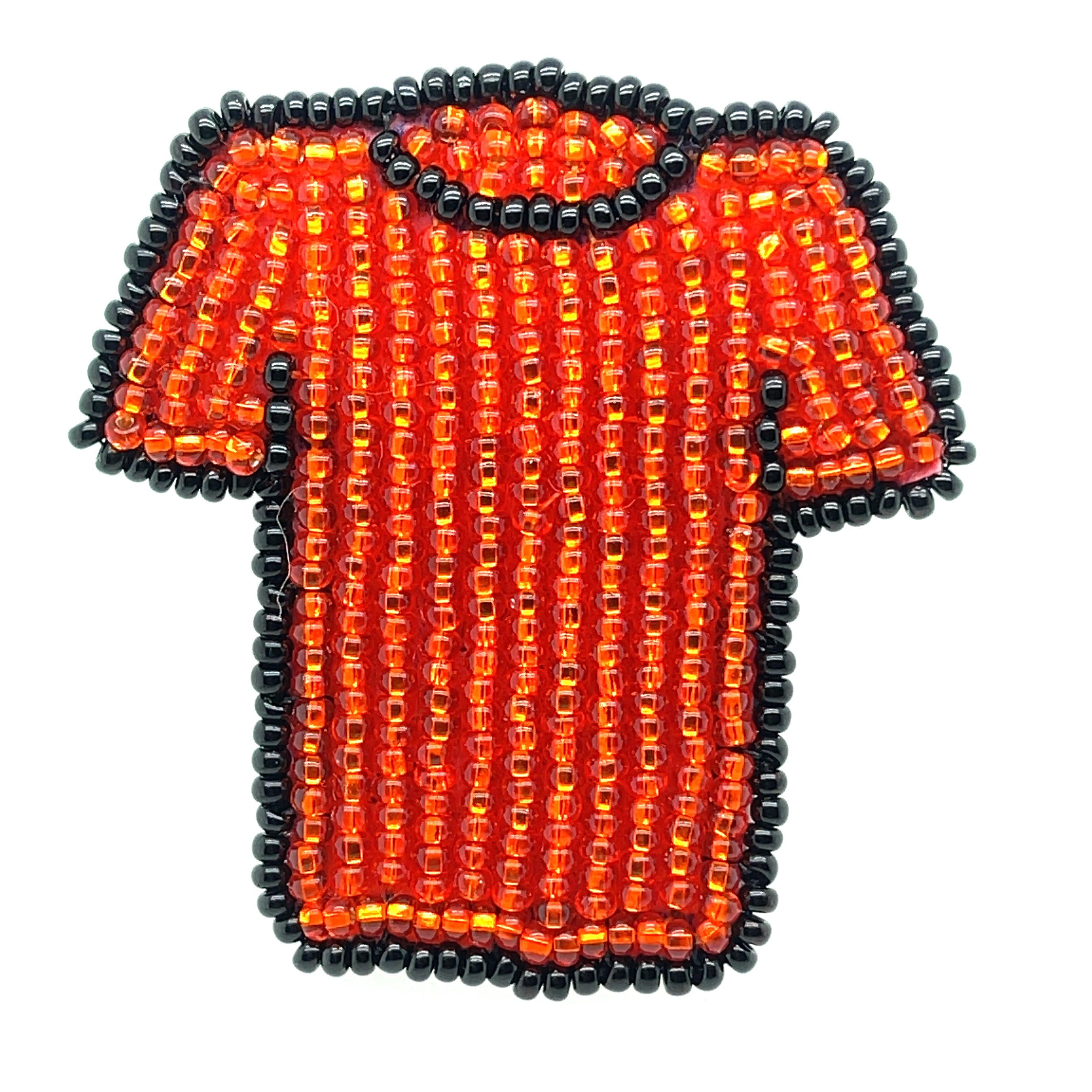 Brooch - Orange Shirt - Beaded