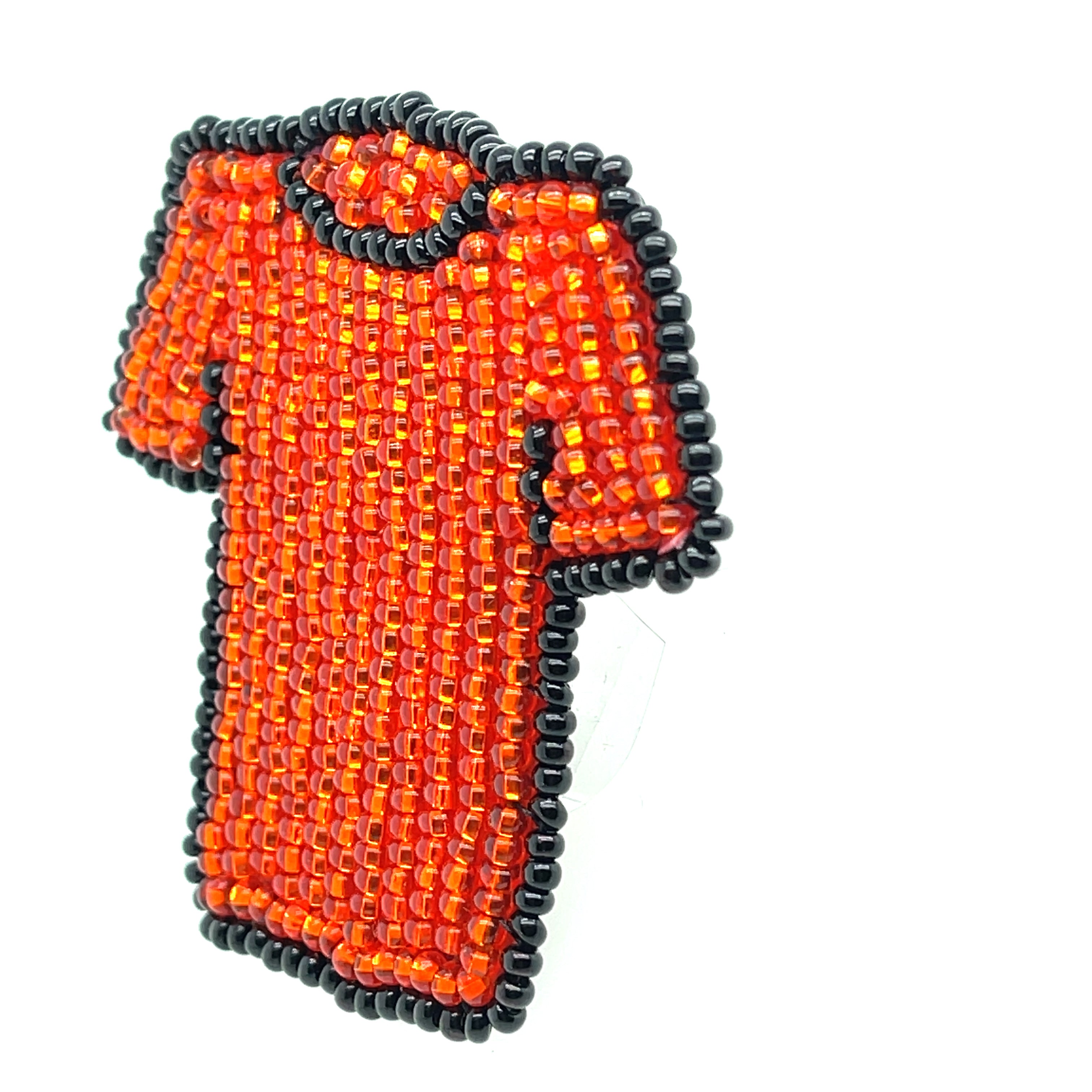 Brooch - Orange Shirt - Beaded